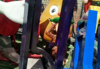 仿古樂(lè)譜雕塑