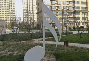 鋼管樂(lè)譜雕塑