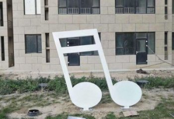 戶外音符雕塑