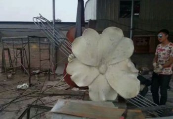 鶴壁幾何指環雕塑