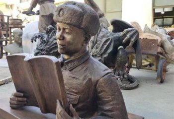 牡丹江公園雷鋒雕塑