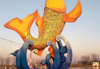 九臺園林鯉魚雕塑