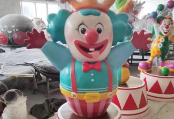 南通公園小丑雕塑