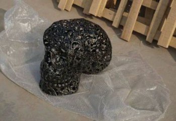 大武口酒店骷髏雕塑