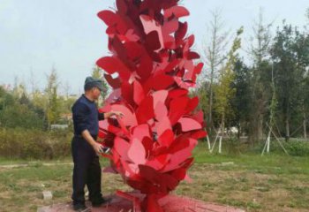 原州公園花環雕塑