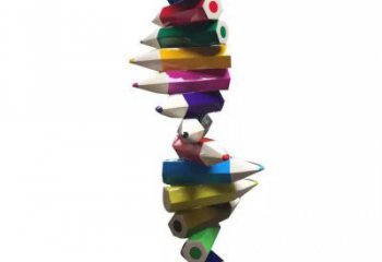 濟南企業鉛筆雕塑