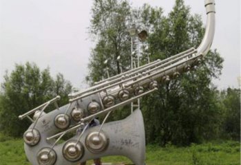 晉源街頭薩克斯雕塑