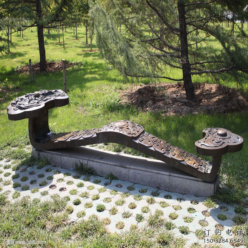 大渡口景觀如意雕塑優選，陸地擺件，園林如意雕塑供應