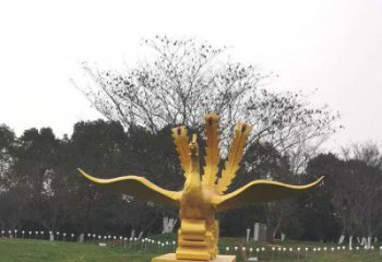 克拉瑪依鳳凰雕塑選用，美陳雕塑，鑄銅鳳凰雕塑工藝廠家