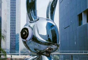 兔子雕塑的寓意與象征。